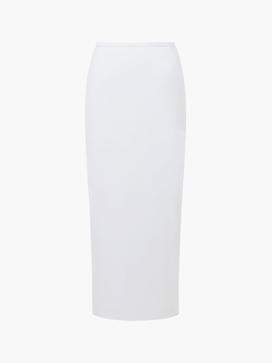 Cannes Twill Split Midi Skirt