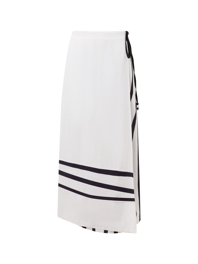 Genevieve Ariette Linen Skirt