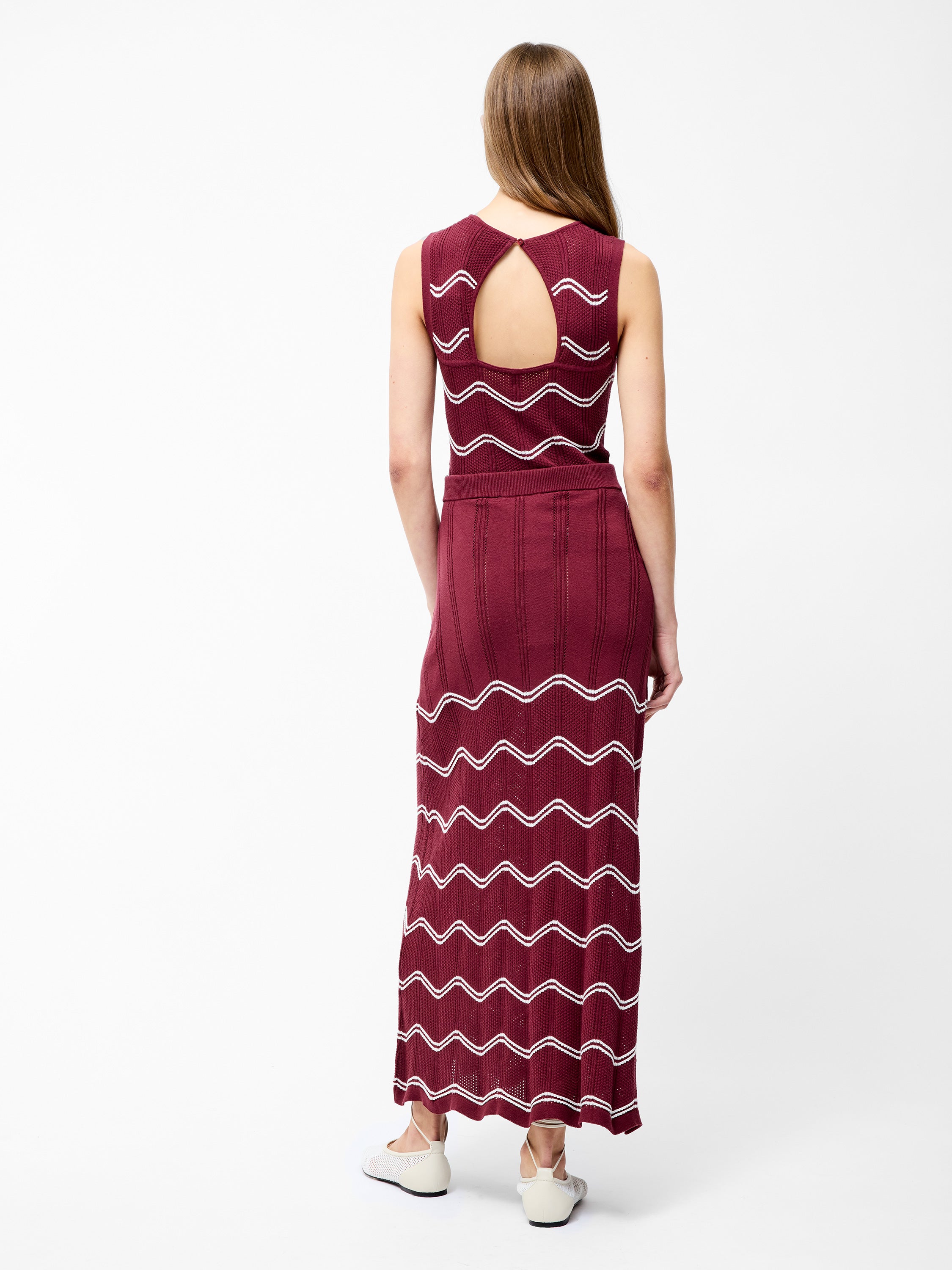 Trudy Crochet Maxi Skirt