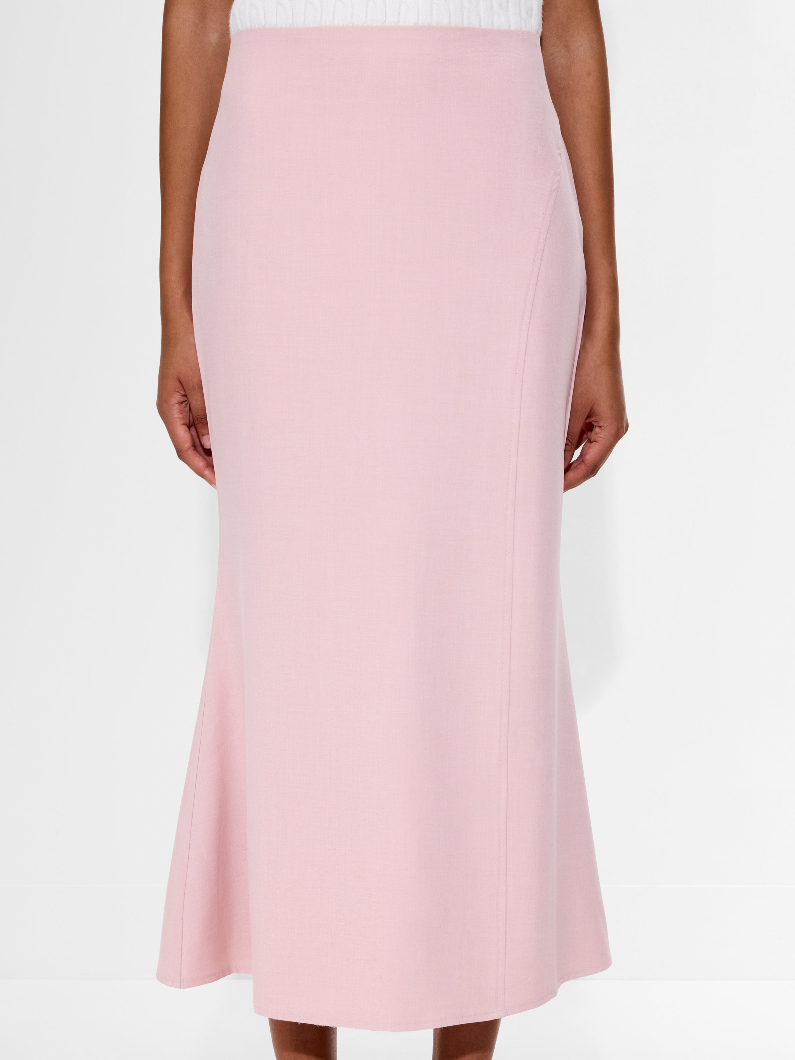 Imola Tailored Midi Skirt