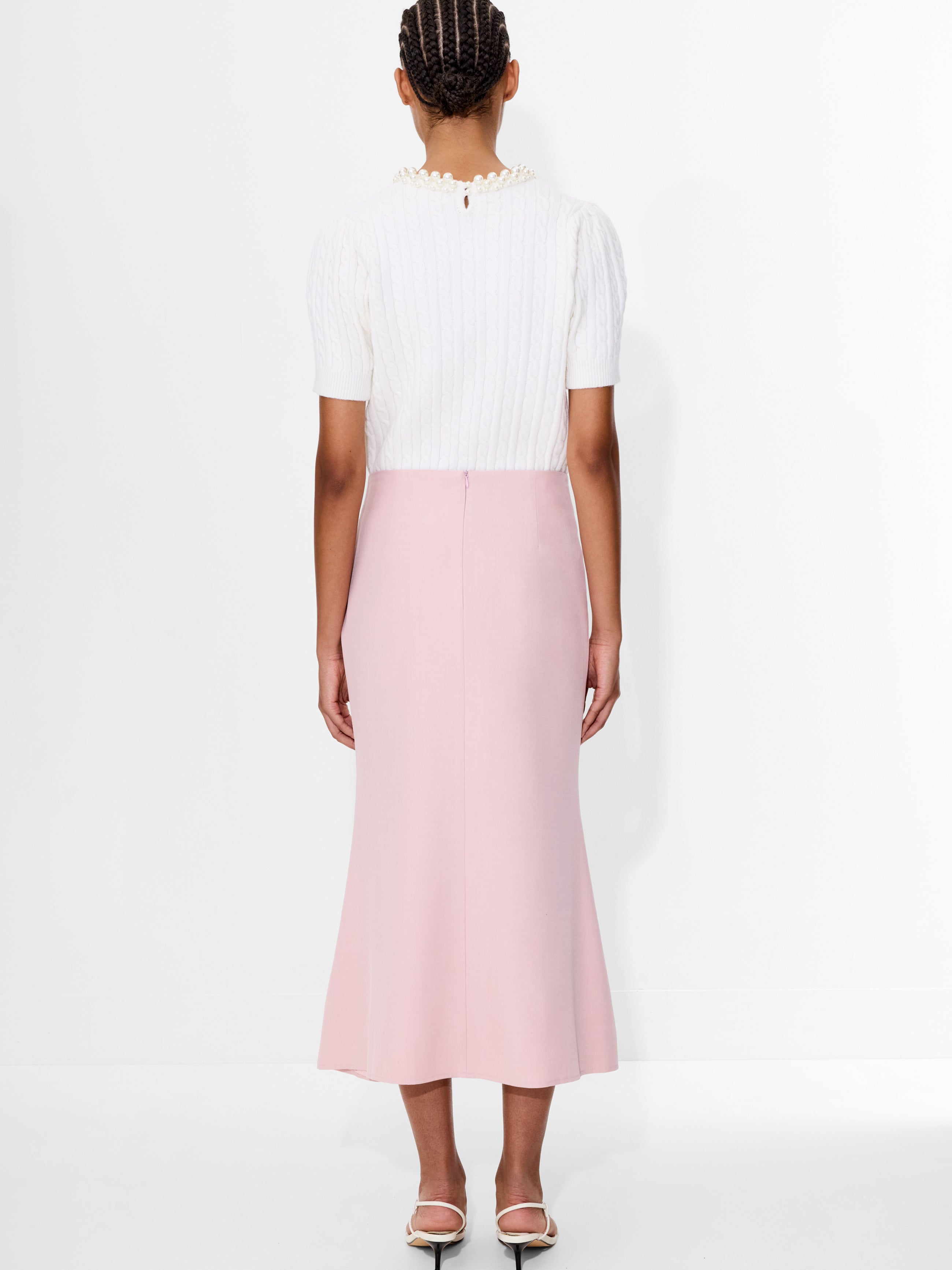 Imola Tailored Midi Skirt