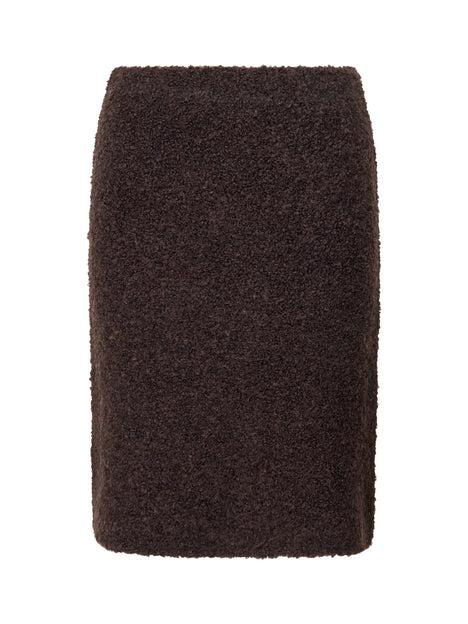 Renee Boucle High Waisted Mini Skirt