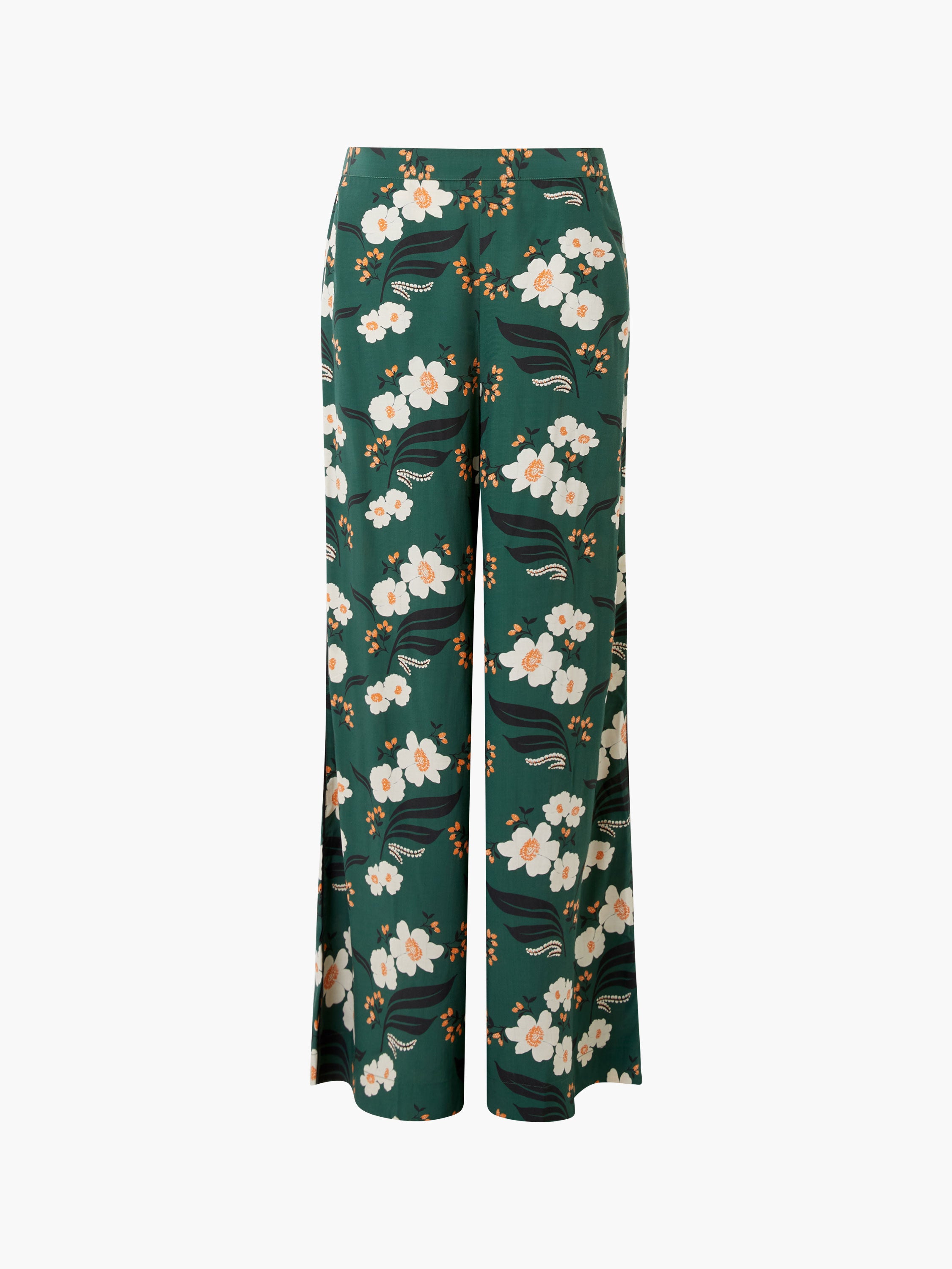 Rhian Eco Printed Wide Leg Trousers