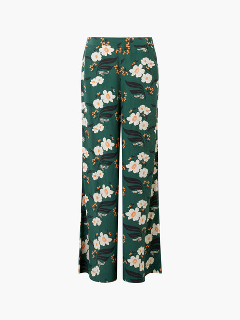 Rhian Eco Printed Wide Leg Trousers