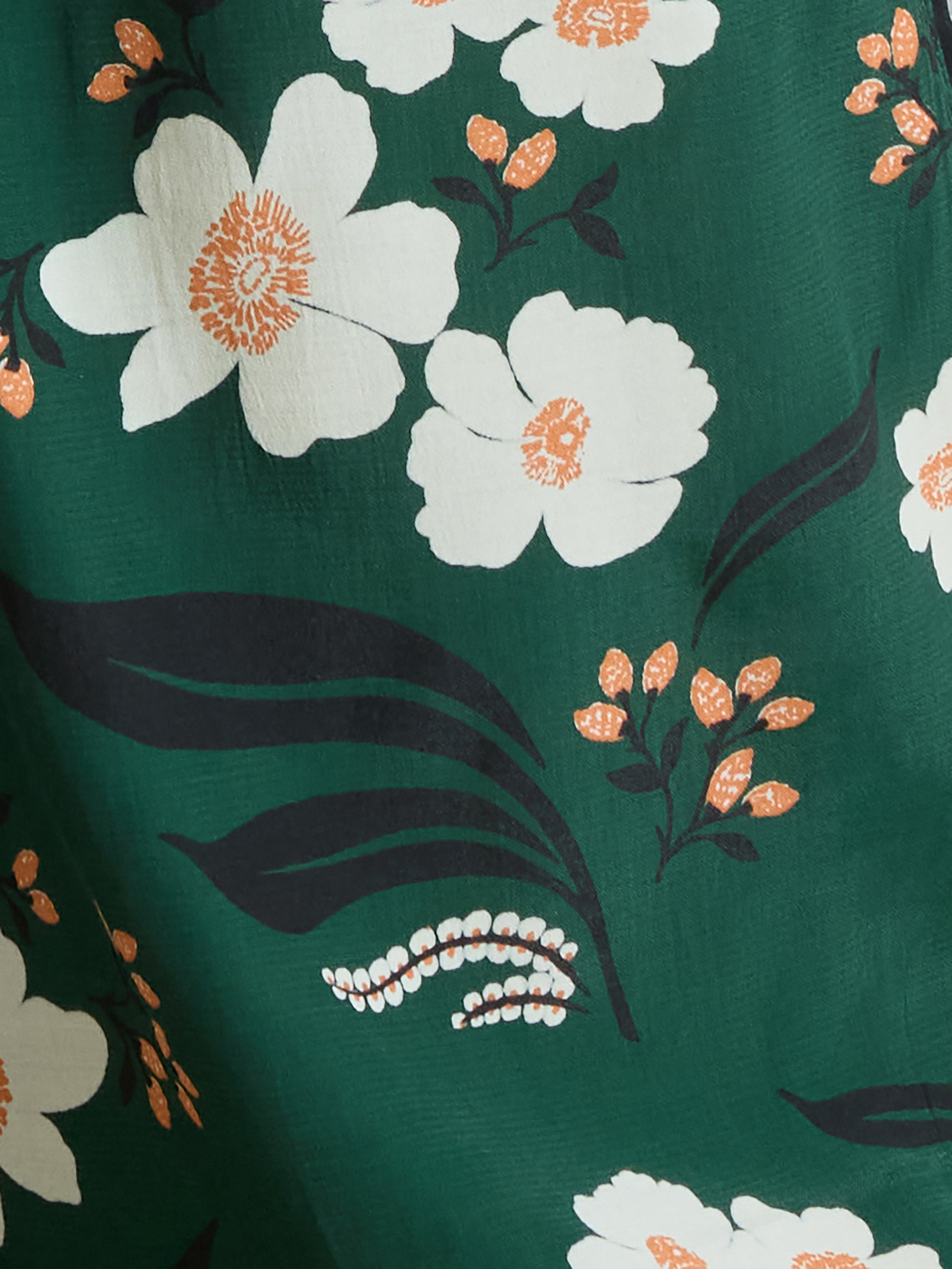 Rhian Eco Printed Wide Leg Trousers