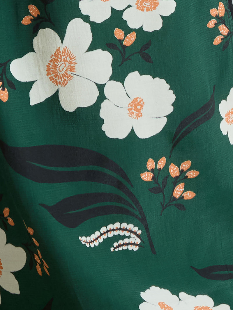 Rhian Eco Printed Wide Leg Trousers