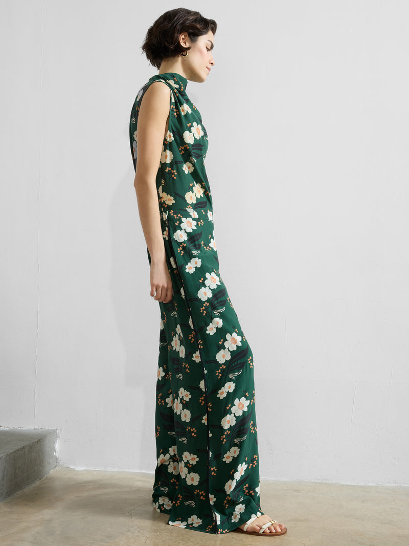 Rhian Eco Printed Wide Leg Trousers