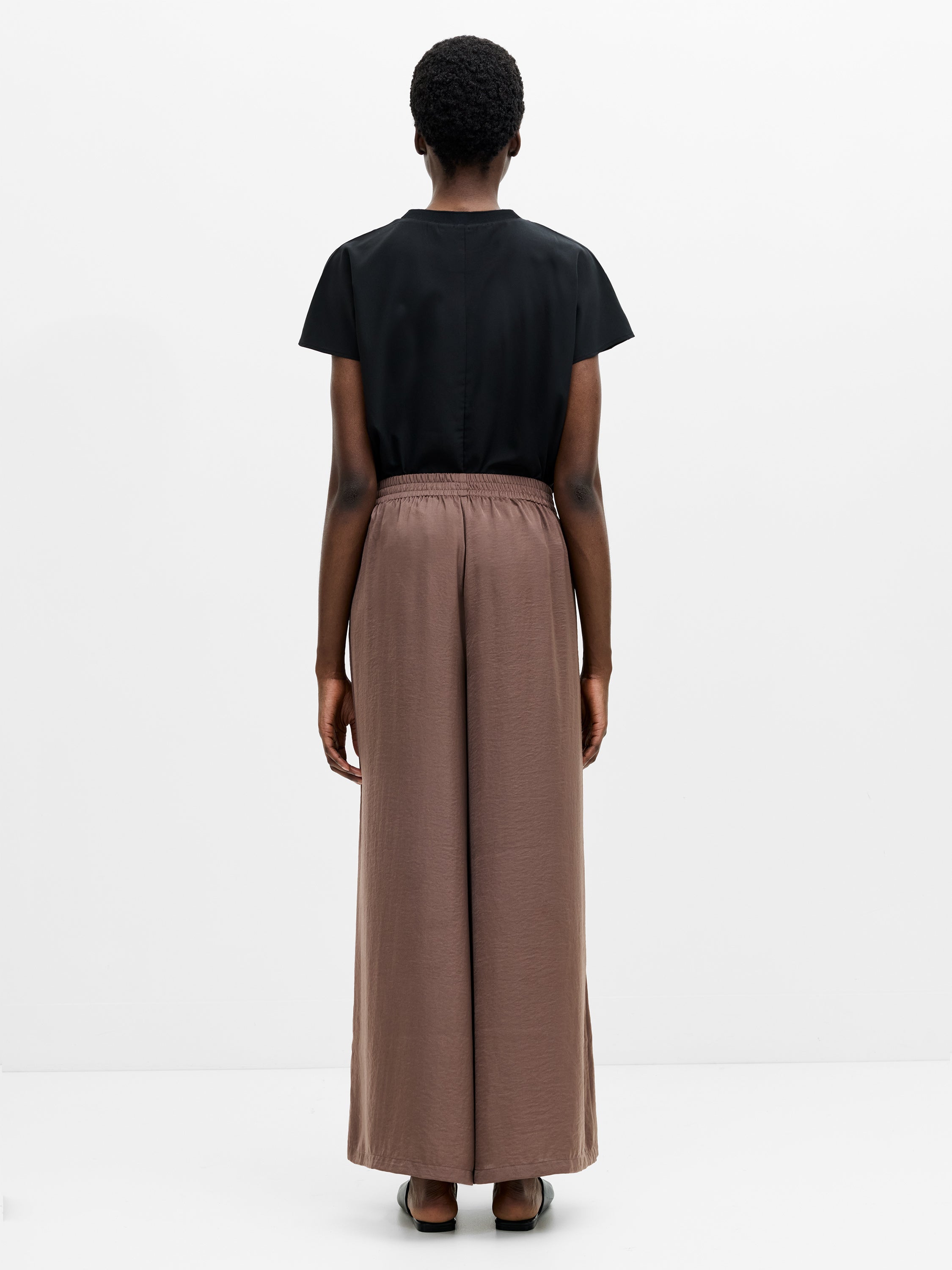 Damasco Air Flow Wide Leg Trousers