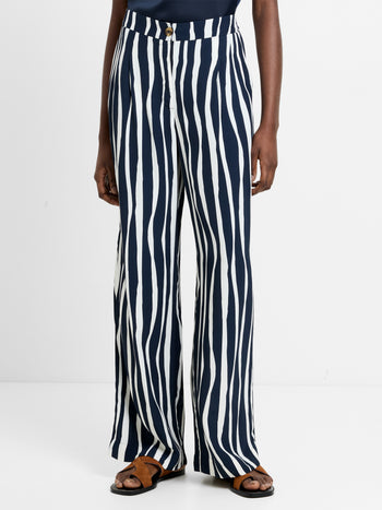 Genevieve Striped Trousers