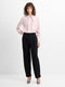 Netta Tailored Barrel Leg Pleated Trousers