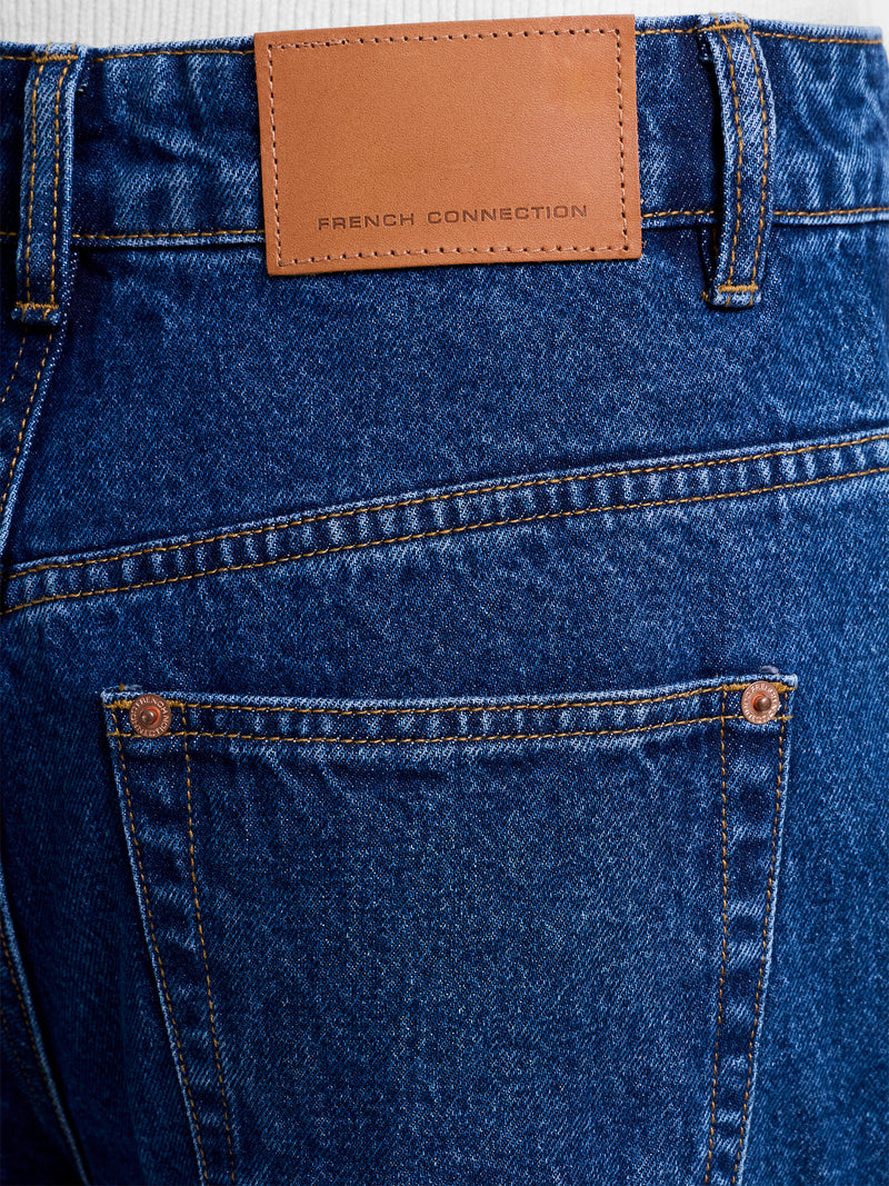 Dallas Denim Mom Barrel Leg Jeans