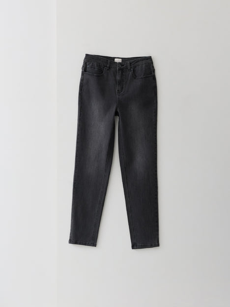 Sylvie Grey Wash Denim Slim Leg Jeans