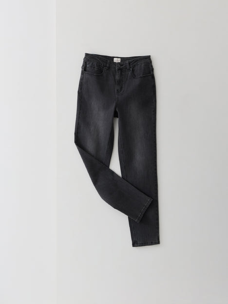 Sylvie Grey Wash Denim Slim Leg Jeans