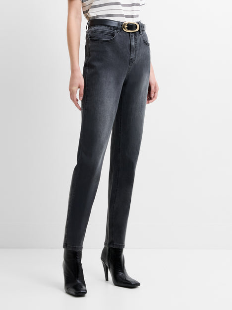 Sylvie Grey Wash Denim Slim Leg Jeans