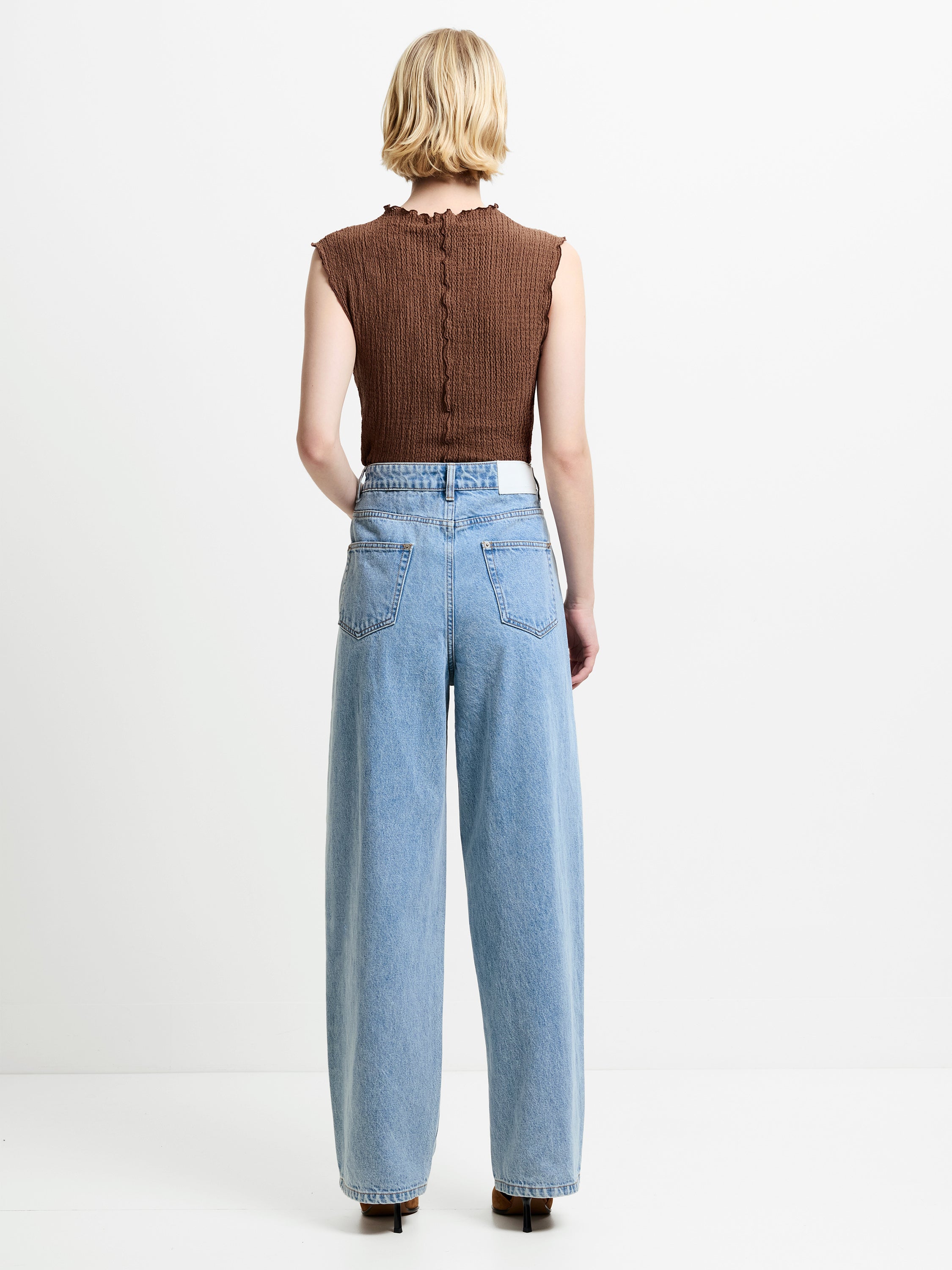 Dallas Vintage Wash Denim Boyfriend Jeans