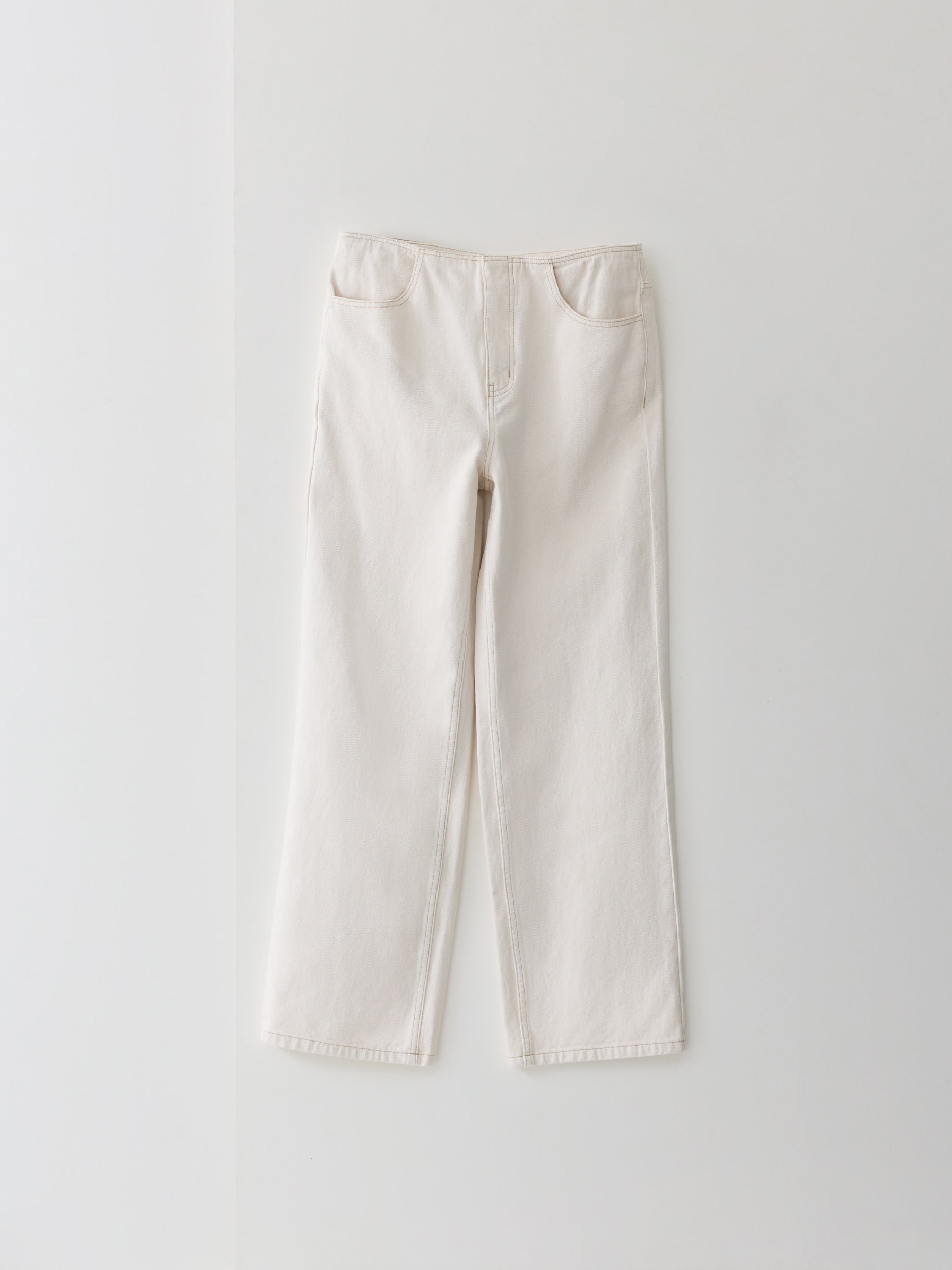 Dallas Denim Clean Waist Straight Leg Jeans