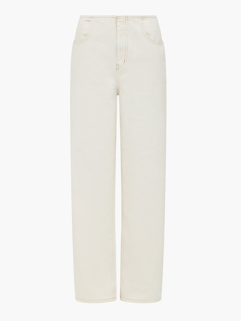 Dallas Denim Clean Waist Straight Leg Jeans