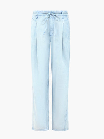 Chess Light Blue Denim Tapered Leg Jeans