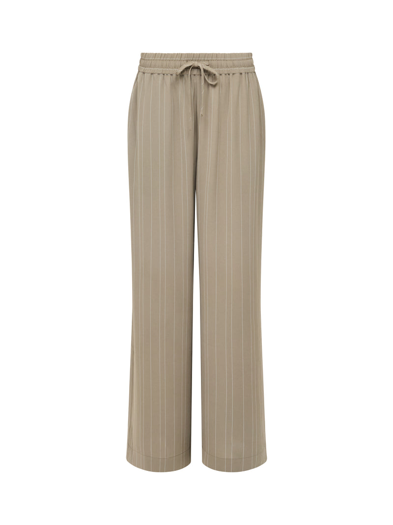 Erma Pinstripe Wide Leg Trousers