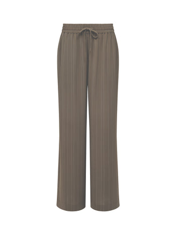 Erma Pinstripe Wide Leg Trousers