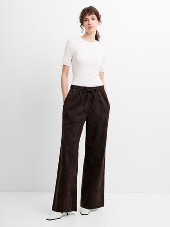 Arden Denim Snake Straight Leg Trousers