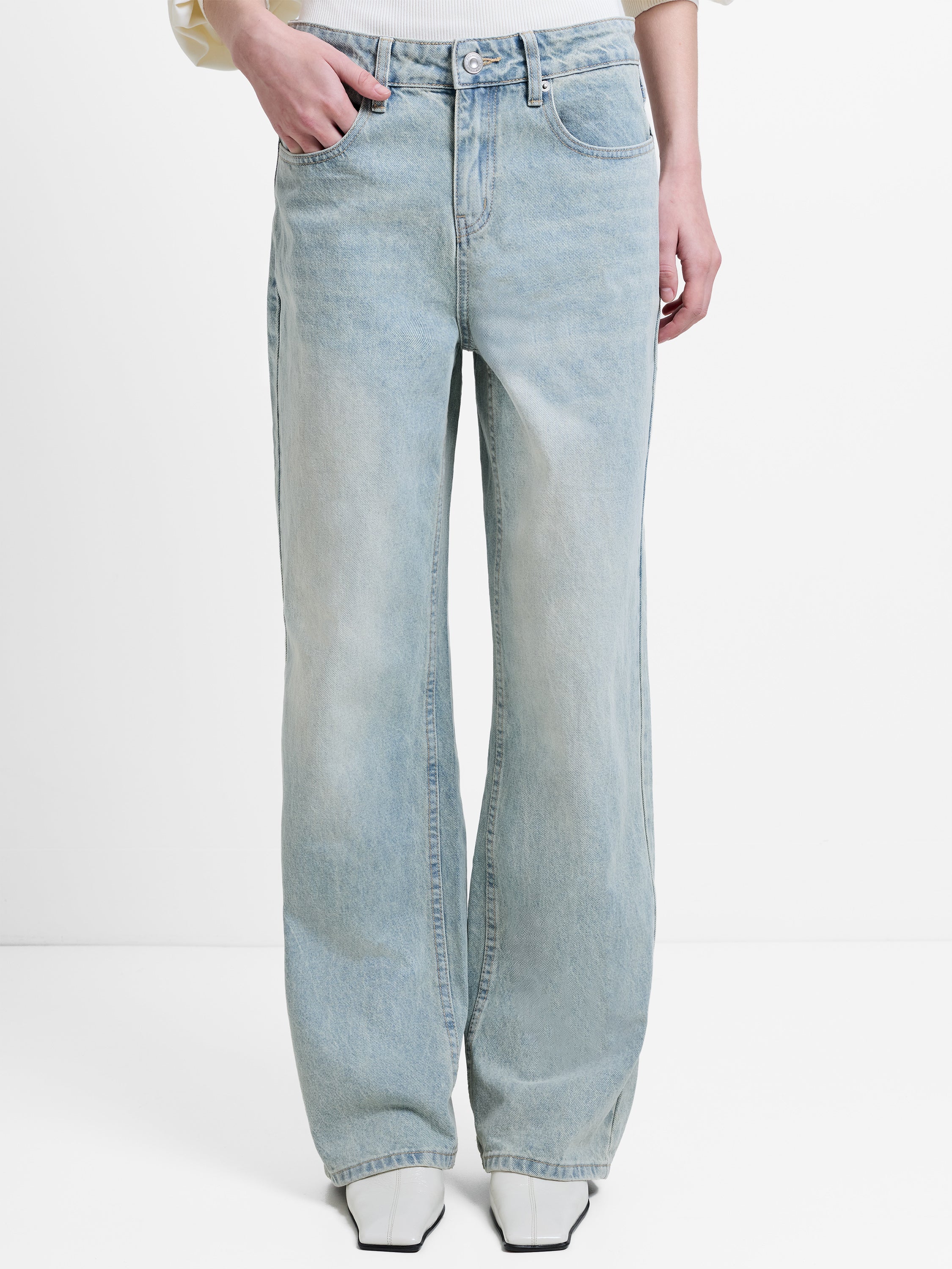 Dallas Denim Straight Leg Jeans
