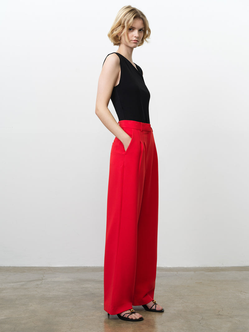 Carlie Tailored Wide Leg Trousers