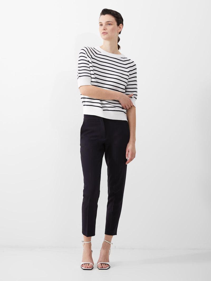 Whisper Ruth Tailored Trousers Utility Blue | French Connection UK