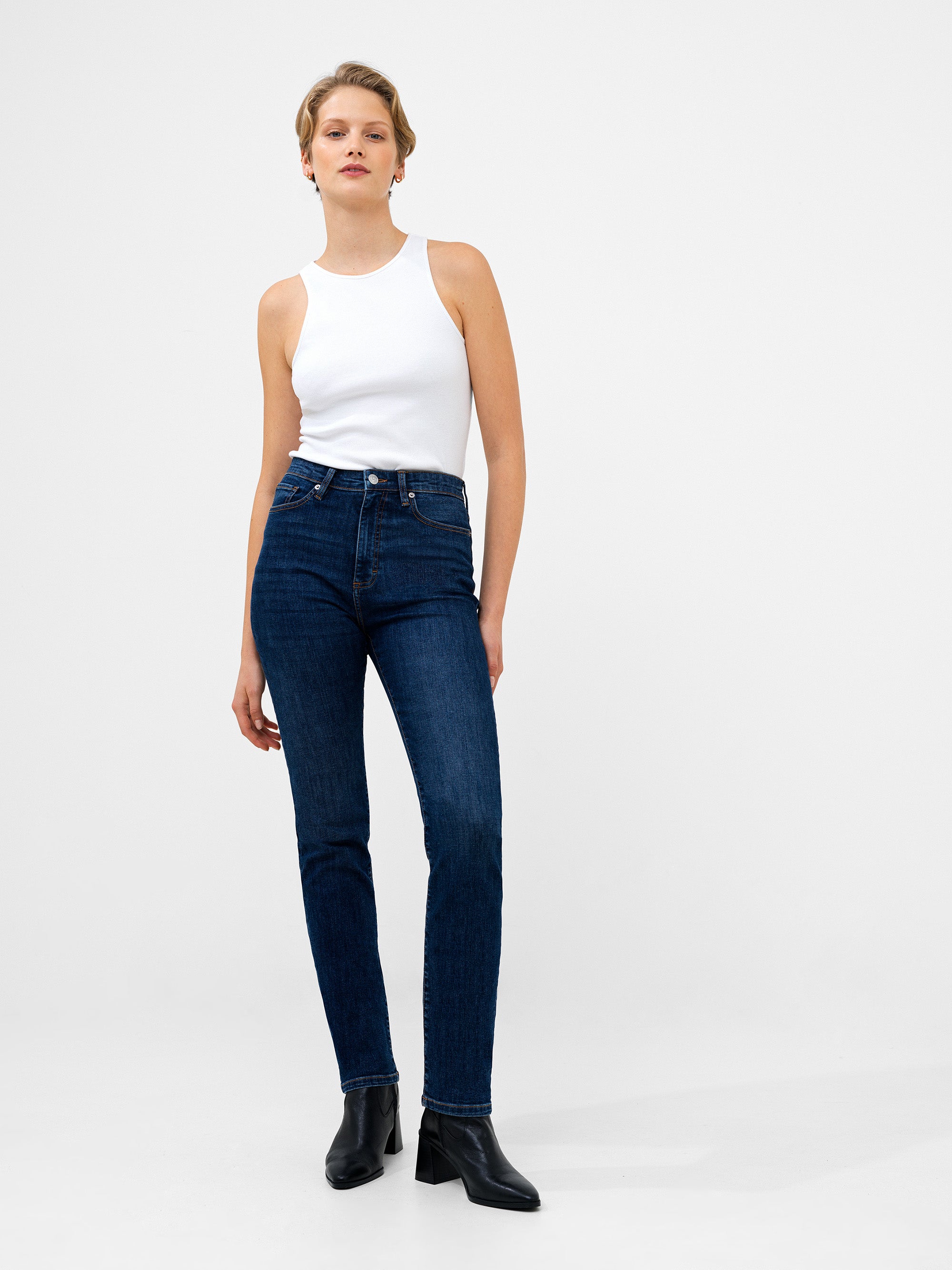 AllSaints April crop wide leg metallic jeans in blue-silver | ASOS