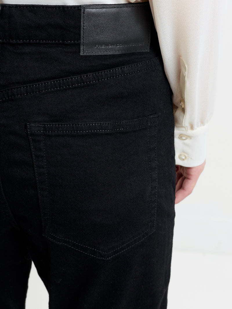 Stretch Denim Cigarette Fit Ankle Length Jeans 28 Inch