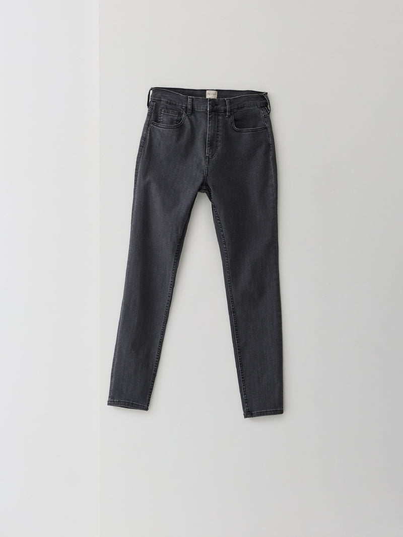 Soft Stretch Denim High Rise Skinny Jeans 30 Inch