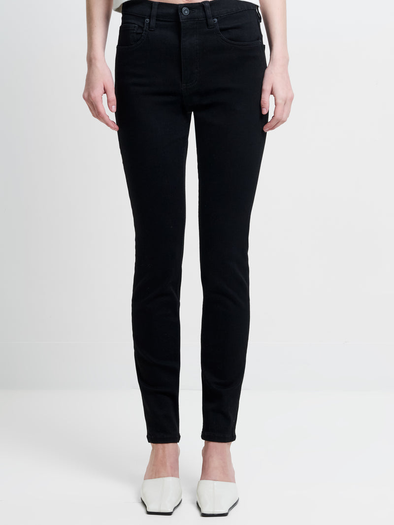 Soft Stretch Denim High Rise Skinny Jeans 30 Inch