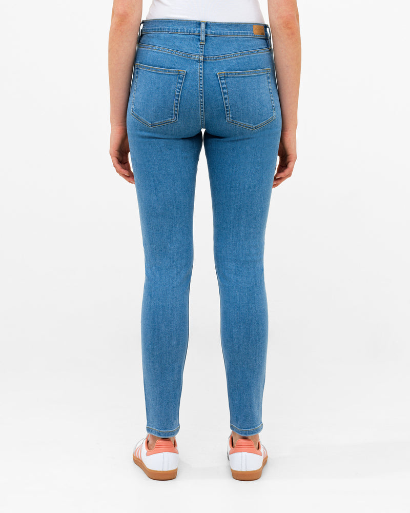 Soft Stretch Denim High Rise Skinny Jeans 30 Inch