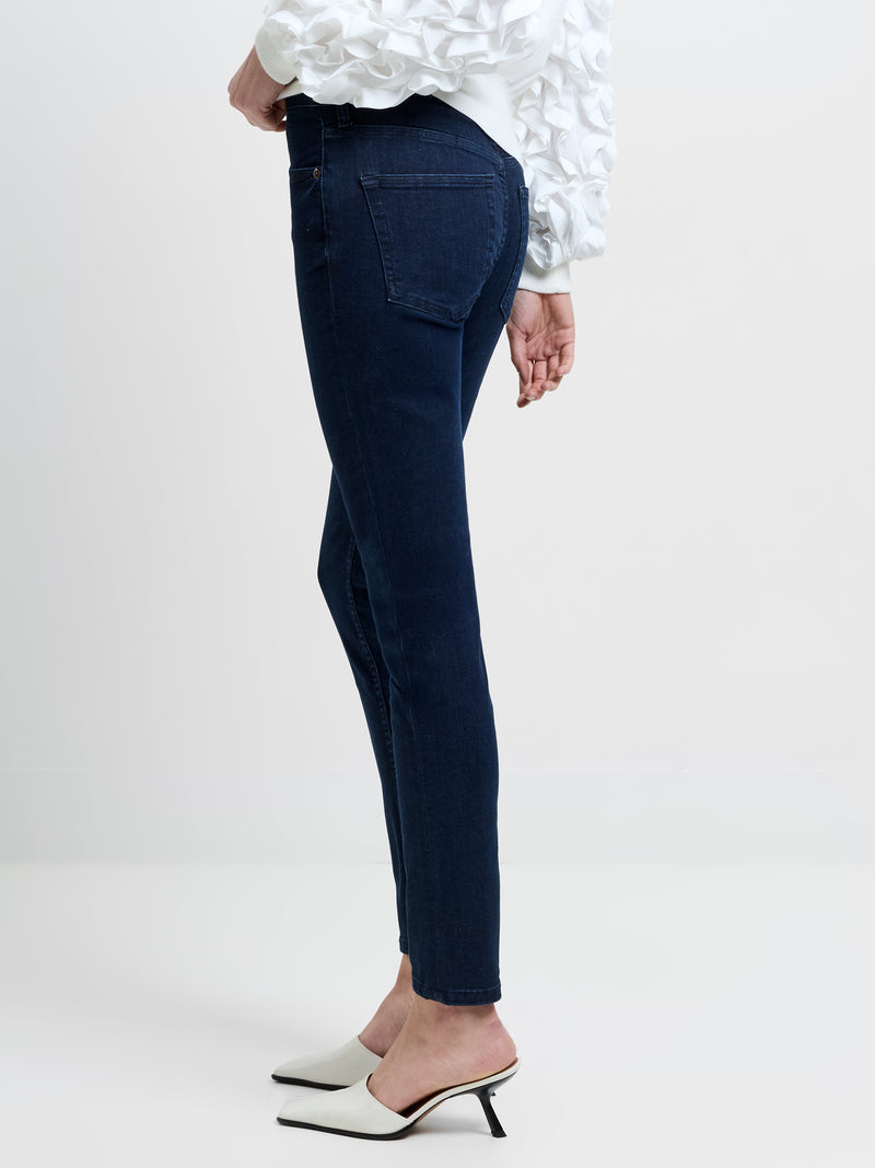 Soft Stretch Denim High Rise Skinny Jeans 30 Inch
