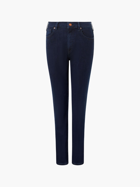 Soft Stretch Denim High Rise Skinny Jeans 30 Inch