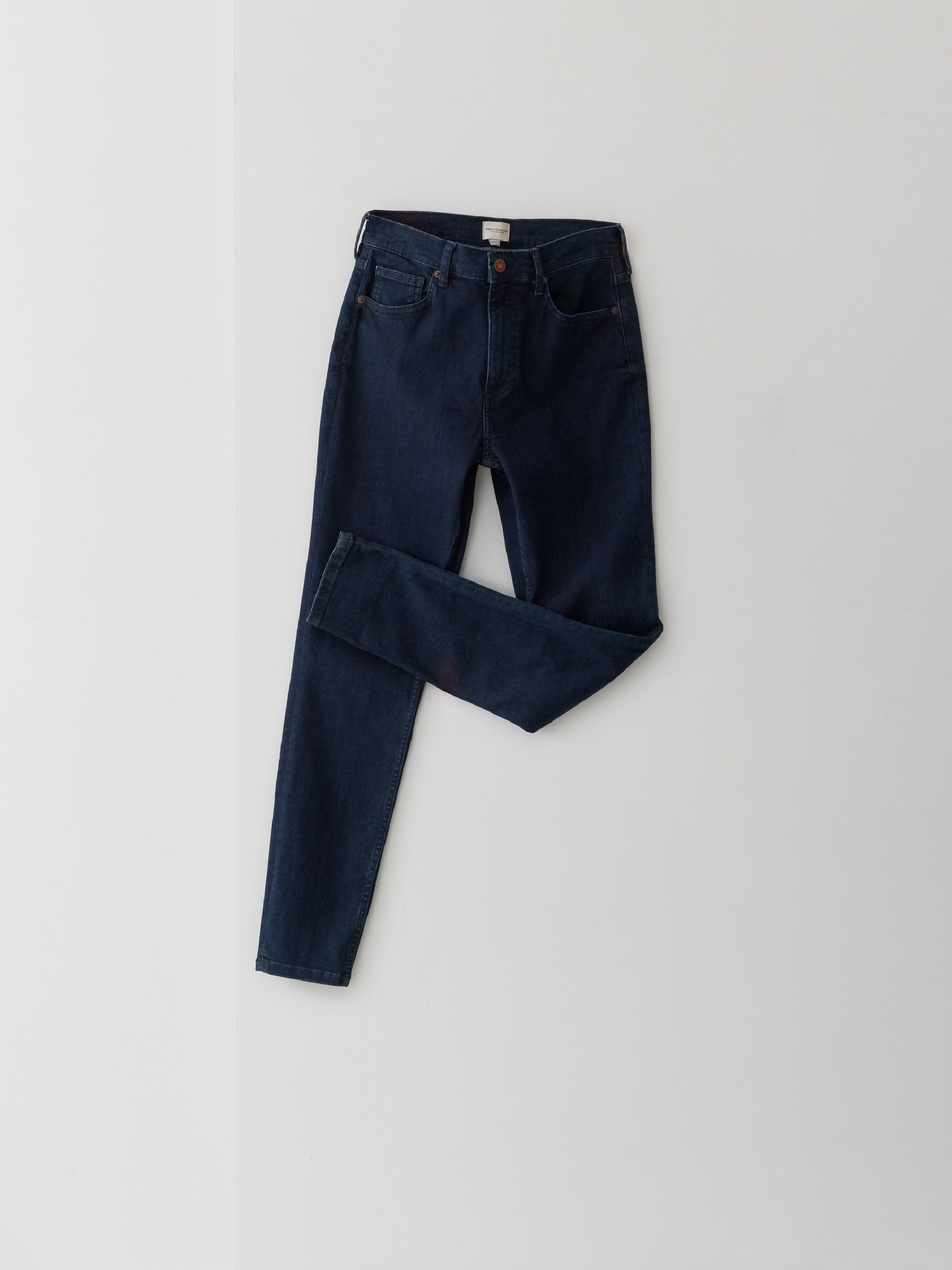 Soft Stretch Denim High Rise Skinny Jeans 30 Inch