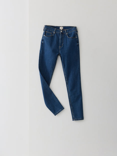 Soft Stretch Denim High Rise Skinny Jeans 30 Inch