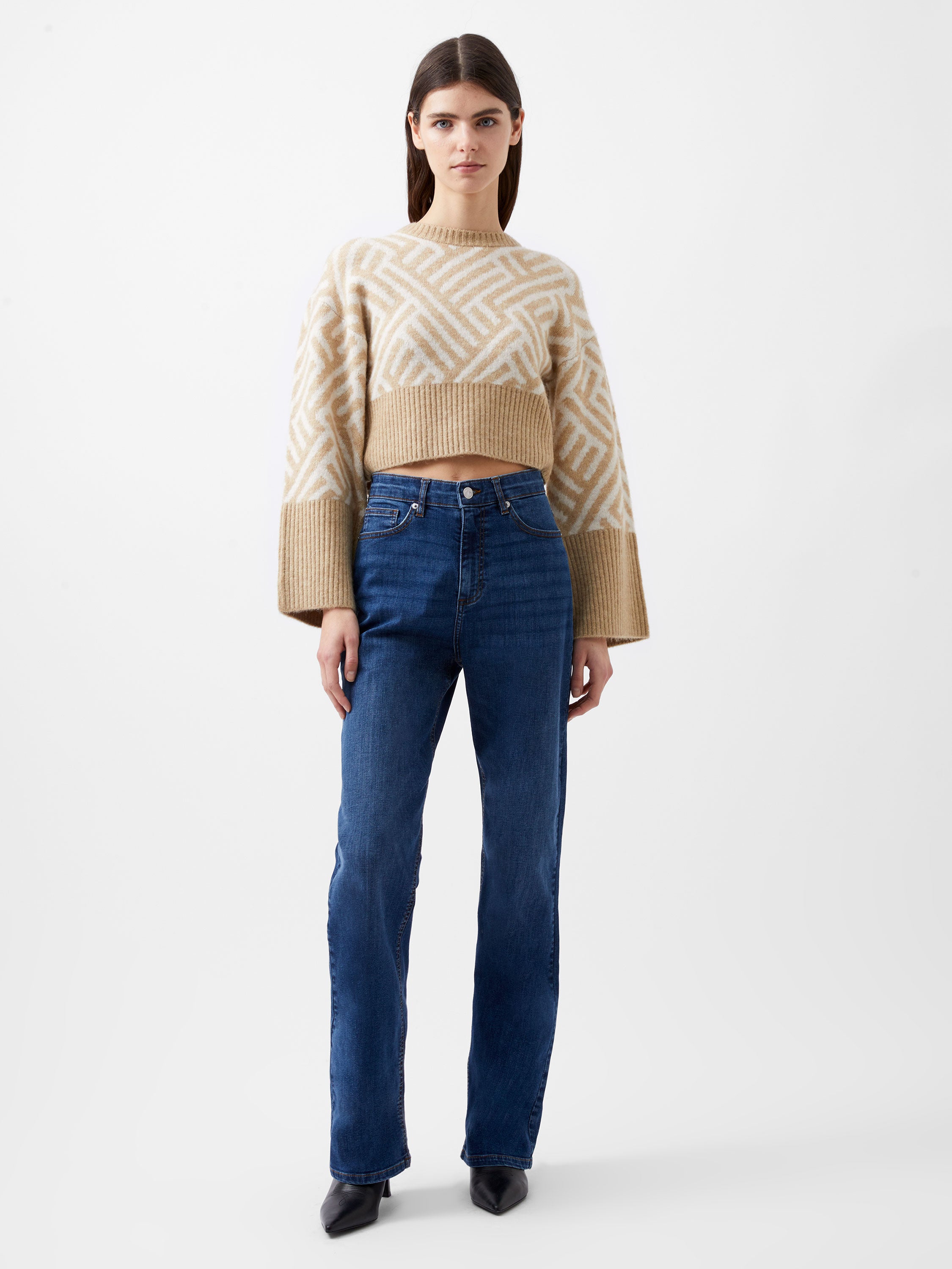 Toms Denim Bleach Line Jeans Vintage | French Connection UK