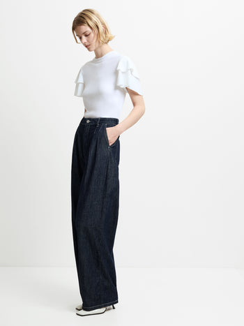 Finley Denim Wide Leg Jeans 32 Inch