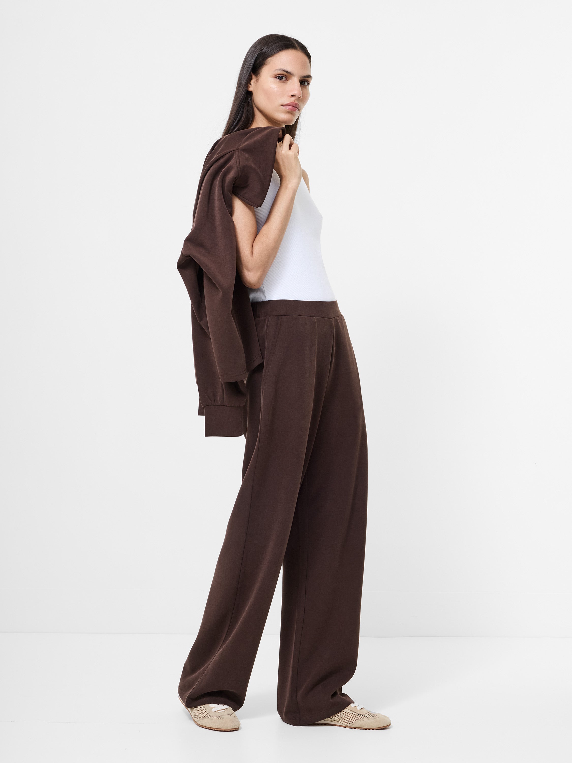 Wren Slim Fit Straight Leg Trousers