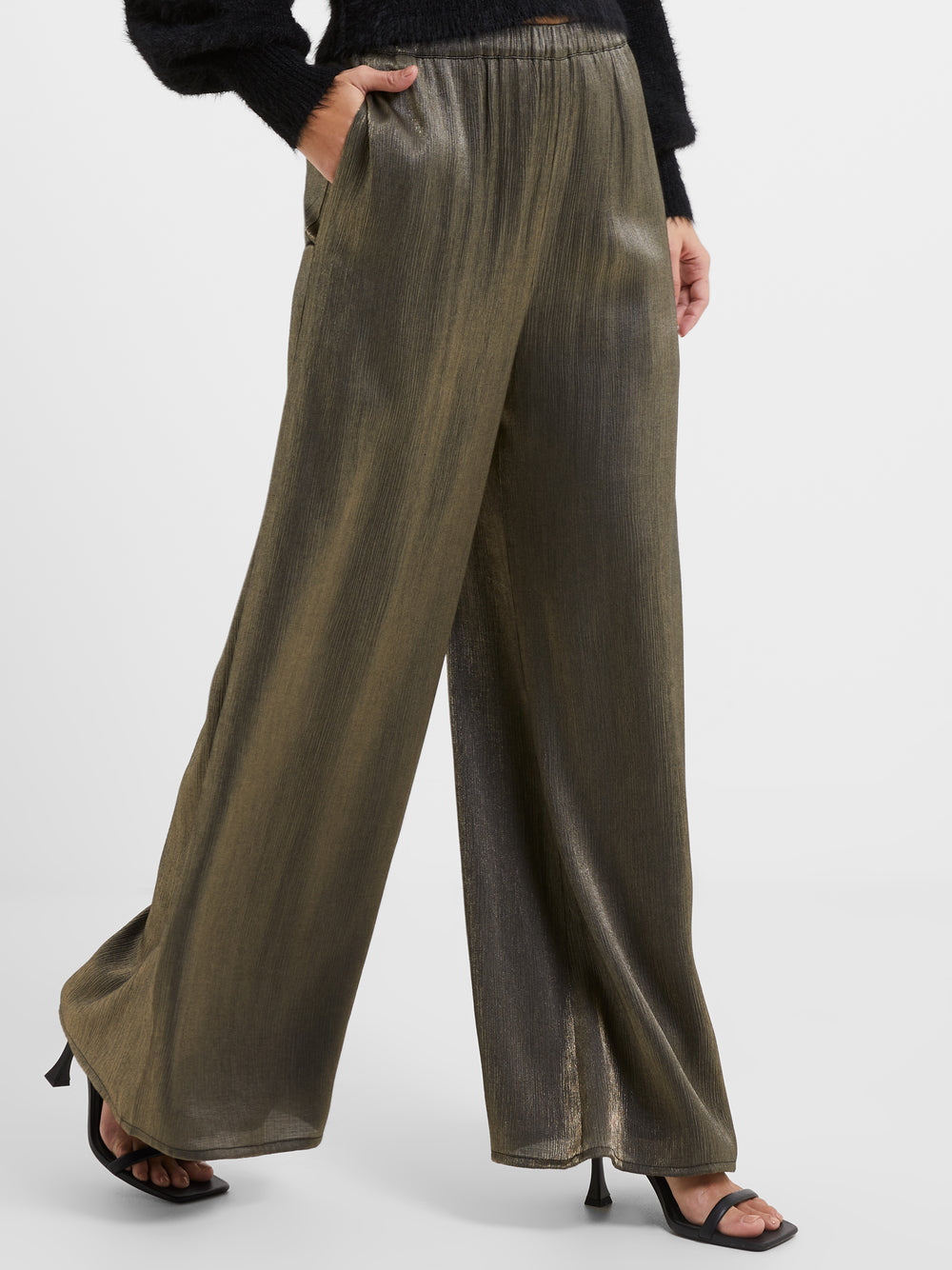 French connection wide leg trousers top