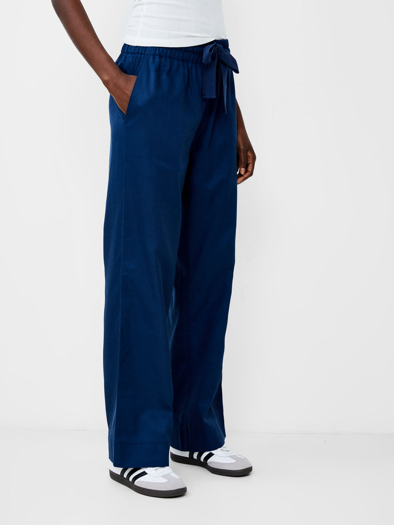 Bodie Blend Trouser Midnight Blue | French Connection UK