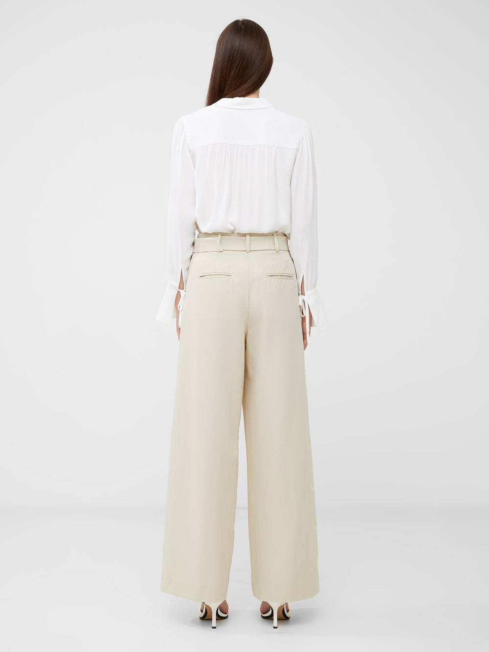 Everly Suiting Trousers Oyster Gray | French Connection UK