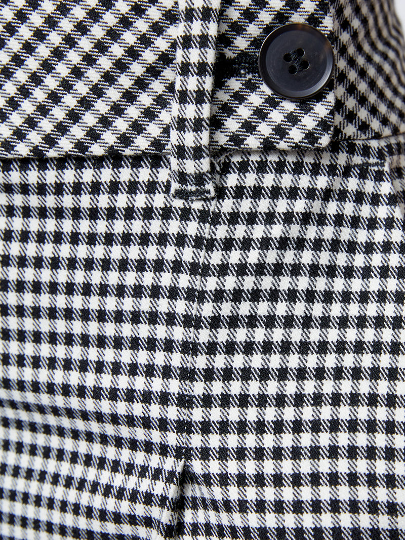 Holden Houndstooth Wide Leg Trousers
