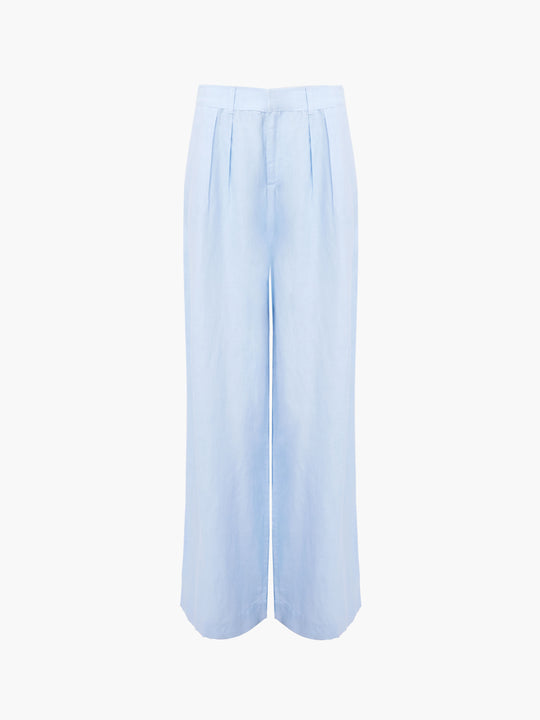 Birdie Linen Wide Leg Trousers