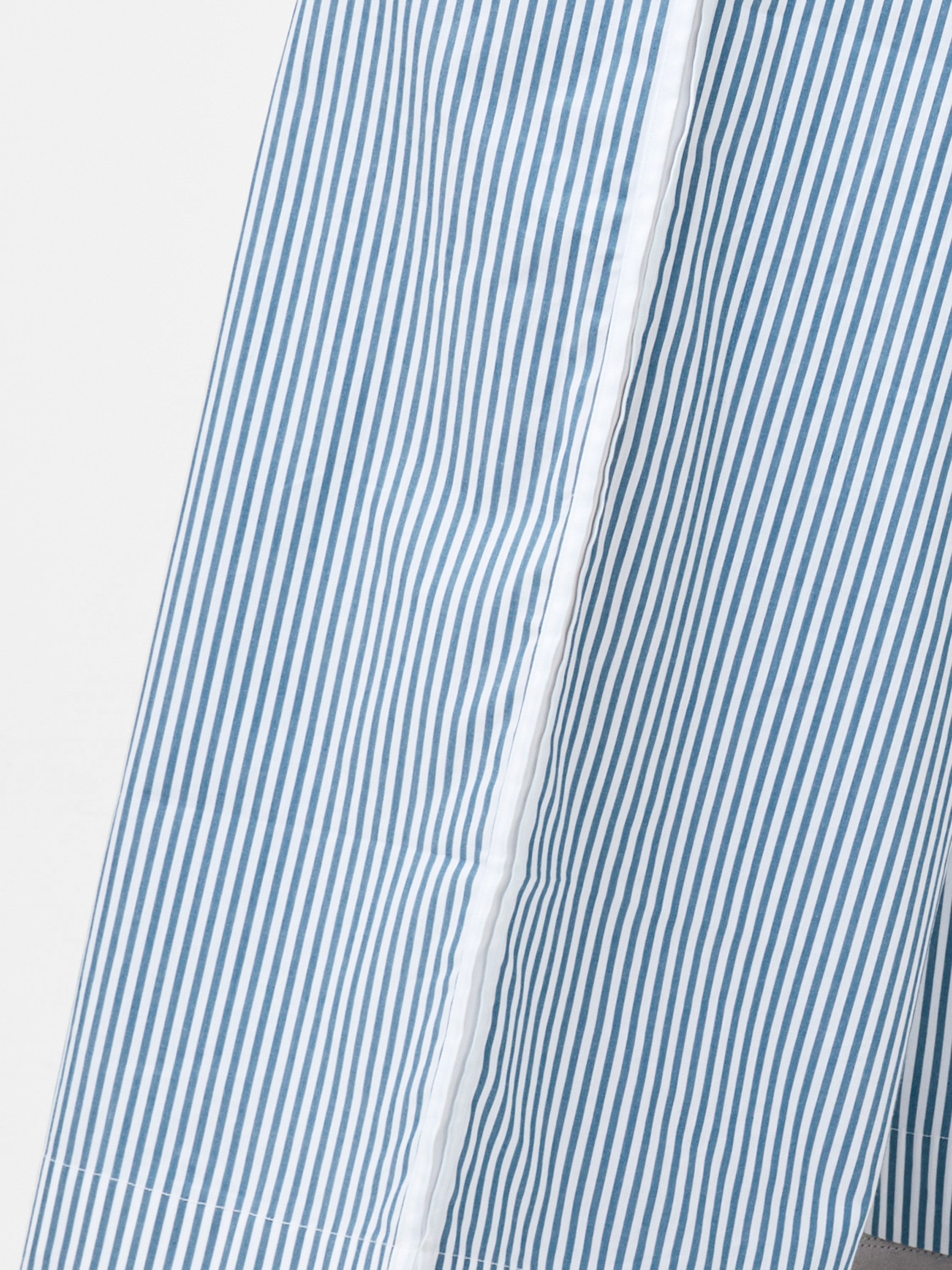 Cambria Cotton Striped Wide Leg Trousers