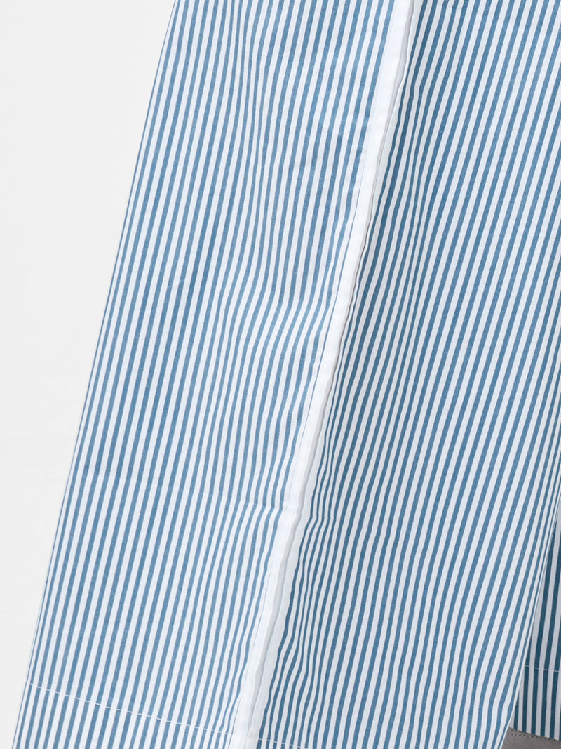 Cambria Cotton Striped Wide Leg Trousers