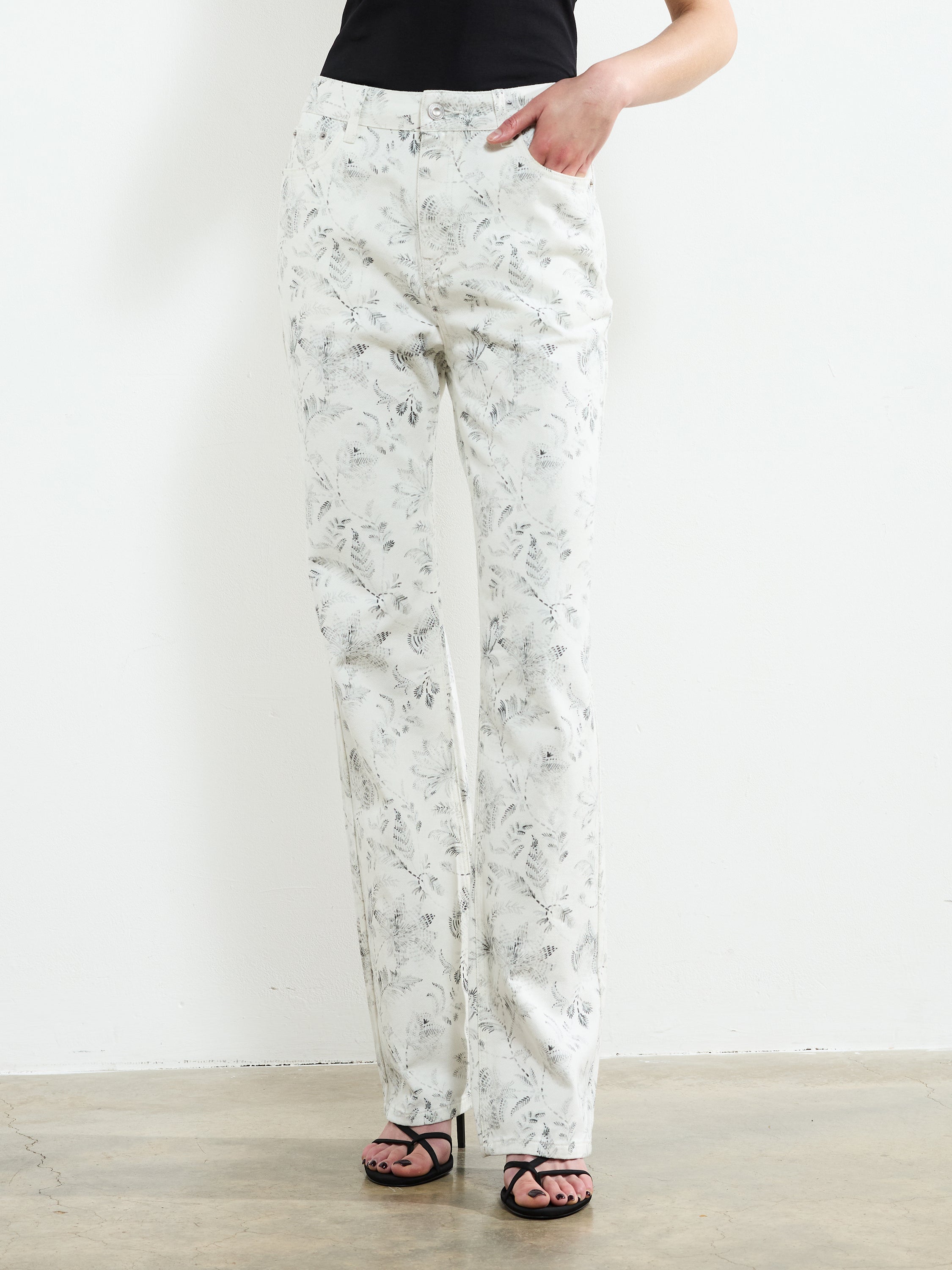 Serenity Denim Straight Leg Jeans