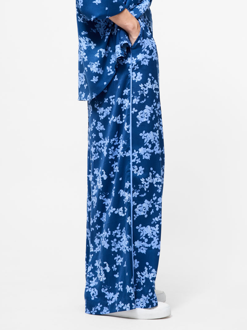 Isla Celaya Floral Straight Leg Trousers