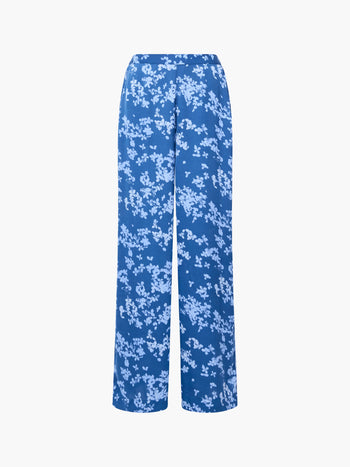 Isla Celaya Floral Straight Leg Trousers